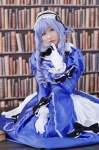 aria_(sister_princess) blue_hair cosplay dress drill_hair gloves hairband hiokichi sister_princess twin_drills rating:Safe score:0 user:nil!