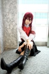 armband boots cosplay kaminariko kirijou_mitsuru megami_tensei persona persona_3 red_hair school_uniform rating:Safe score:1 user:nil!