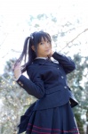 blazer blouse cosplay lenfried original pleated_skirt school_uniform skirt twintails rating:Safe score:0 user:nil!