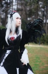 cosplay dress hairband houtou_singi rozen_maiden suigintou white_hair wings rating:Safe score:2 user:nil!