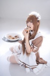apron cosplay crinoline hairband maid maid_uniform narihara_riku original thighhighs zettai_ryouiki rating:Safe score:1 user:pixymisa