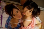 bra cleavage girlz_high maho moriyama_kana open_clothes summer_special_01 twintails yukata rating:Safe score:1 user:nil!
