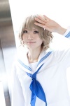 blonde_hair cosplay hanasaku_iroha matsumae_ohana nepachi sailor_uniform school_uniform rating:Safe score:0 user:pixymisa