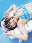 bikini_top cleavage goggles hairband pool suenaga_yoshiko swimsuit rating:Safe score:1 user:nil!