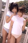 bikini_bottom dgc_0125 ponytail sano_natsume swimsuit tshirt yamamoto_saori rating:Safe score:0 user:nil!