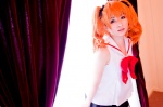 asami_uki cosplay hair_ribbons hikaru_(pleiades) hokago_no_pleiades orange_hair pleated_skirt sailor_uniform school_uniform skirt twintails rating:Safe score:1 user:xkaras