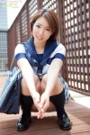 bookbag fujishima_yui kneesocks pleated_skirt sailor_uniform school_uniform skirt rating:Safe score:0 user:nil!