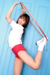 buruma dgc_0050 gym_uniform hula_hoop kawamoto_asuka loose_socks shorts socks tshirt rating:Safe score:0 user:nil!