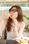 cleavage dress glasses kumada_youko rating:Safe score:0 user:nil!