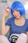 ahoge blue_hair cosplay jumper kaieda_kae pokemon poliwag thighhighs rating:Safe score:0 user:nil!