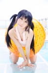 alice_mixs cleavage cosplay inner_tube kamui_arisa k-on! nakano_azusa one-piece_swimsuit pool swimsuit twintails rating:Safe score:0 user:nil!