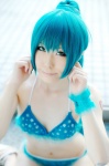 aqua_hair bikini cosplay haruka hatsune_miku ponytail project_diva swimsuit vocaloid rating:Safe score:2 user:nil!