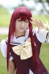 cosplay ibara lisianthus red_hair sailor_uniform school_uniform shuffle! rating:Safe score:0 user:nil!