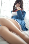 bed blouse cosplay jumper kanda_midori koi_to_senkyo_to_chocolate pantyhose school_uniform shinonome_satsuki rating:Safe score:10 user:nil!