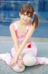 aihara_sakuto boots cosplay dress hirasawa_yui k-on! pantyhose side_ponytail rating:Safe score:3 user:nil!