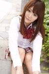 blouse dgc_0974 meguri_(ii) pleated_skirt school_uniform skirt rating:Safe score:0 user:nil!