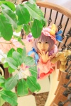 amatsuka_miyu cosplay dress hat patchouli_knowledge purple_hair robe stuffed_animal teddy_bear touhou rating:Safe score:0 user:nil!