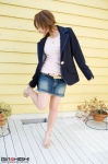 blazer denim girlz_high hamakawa_runa miniskirt skirt tank_top rating:Safe score:0 user:nil!