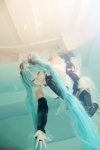 cosplay detached_sleeves hatsune_miku leggings one-piece_swimsuit pool saku scene_ever_4 swimsuit twintails vocaloid wet rating:Safe score:0 user:nil!