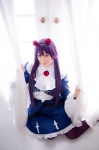 blouse cosplay gokou_ruri hairband mashiro_yuki miniskirt ore_no_imouto_ga_konna_ni_kawaii_wake_ga_nai pantyhose purple_hair purple_legwear shawl skirt rating:Safe score:0 user:nil!