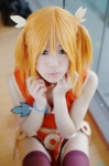 ayana cosplay orange_hair original pantyhose qipao shii thighhighs twintails rating:Safe score:3 user:nil!