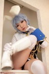 animal_ears blue_hair bodysuit bunny_ears cosplay gloves saku siesta410 thighhighs umineko_no_naku_koro_ni rating:Safe score:3 user:nil!