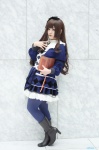 blue_legwear boots cosplay dress hairbow kokonoe_yaezou kurosu_aroma pantyhose pripara rating:Safe score:1 user:nil!