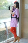 akiyama_mio boots cosplay dress k-on! one_glove pantyhose wakame rating:Safe score:1 user:nil!
