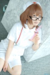 cosplay dress glasses narihara_riku nurse nurse_cap nurse_uniform original pantyhose stethoscope rating:Safe score:3 user:nil!