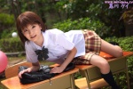blouse bookbag kneesocks kurokawa_kei pleated_skirt school_uniform skirt rating:Safe score:0 user:nil!
