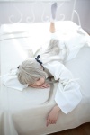 cosplay dress hair_ribbons kanda_midori kasugano_sora socks twintails white_hair yosuga_no_sora rating:Safe score:1 user:xkaras