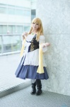 ayu_(ii) blonde_hair blouse boots cosplay scarf skirt tagme_character tagme_series vest rating:Safe score:0 user:nil!
