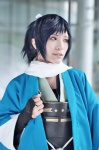 blue_hair cosplay crossplay katana kimono mikazuki_munechika scarf sword touken_ranbu touru rating:Safe score:0 user:nil!