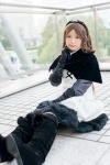 agnes_oblige boots bureiburi_deforuto cosplay dress elbow_gloves gloves hairband miho shawl zettai_ryouiki rating:Safe score:0 user:pixymisa