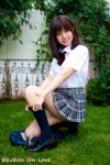 blouse bookbag kneesocks pleated_skirt school_uniform skirt sock_pull yamaguchi_mizuki rating:Safe score:0 user:nil!