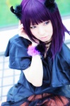 cosplay dress horns original purple_hair rinami rating:Safe score:0 user:nil!