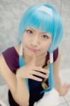blue_hair cosplay hairband ibara kannagi nagi pleated_skirt skirt tank_top rating:Safe score:0 user:nil!