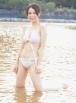 akiyama_natsuki beach bikini cleavage lace ocean swimsuit wannibooks_34 wet rating:Safe score:0 user:nil!