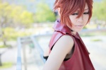 choker cosplay iseya_sei meiko red_hair vest vocaloid rating:Safe score:0 user:pixymisa