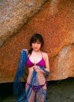bikini cleavage kumada_youko net ponytail sensitive side-tie_bikini swimsuit rating:Safe score:0 user:nil!