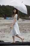 beach dress kurokawa_tomoka rain umbrella rating:Safe score:0 user:nil!