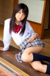 blouse ichihashi_naoho kneesocks pleated_skirt school_uniform skirt rating:Safe score:1 user:nil!
