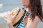 bikini straw_hat swimsuit tometo_kamu rating:Safe score:1 user:pixymisa