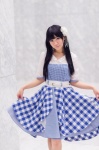 akb48 cosplay dress kashiwagi_yuki_(cosplay) lake_sana necklace skirt skirt_lift rating:Safe score:0 user:pixymisa