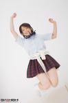 blouse costume girlz_high hikari loose_socks miniskirt pleated_skirt school_uniform skirt socks sweater rating:Safe score:2 user:nil!
