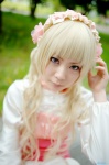 blonde_hair blouse cosplay dress hairband karneval tsukumo yuzu rating:Safe score:0 user:nil!