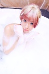 bathroom bathtub cosplay macross macross_frontier multi-colored_hair nude sachi_budou sheryl_nome soap_suds wet rating:Questionable score:1 user:nil!