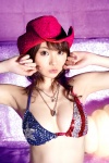 bikini_top cleavage cowboy_hat flag suzuki_akane sweet_devil swimsuit rating:Safe score:3 user:nil!