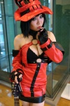 boots bra cleavage cosplay dress guilty_gear guitar i-no maroko witch_hat rating:Safe score:0 user:nil!