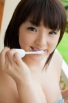 bikini_top cleavage shinozaki_ai swimsuit toothbrush welcome_to_my_ai_land rating:Safe score:0 user:nil!
